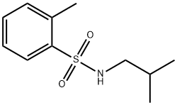 N-isobutyl-2-methylbenzenesulfonamide Struktur