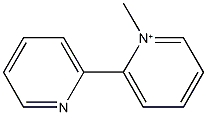 1-methyl-2-(2-pyridinyl)pyridinium Struktur