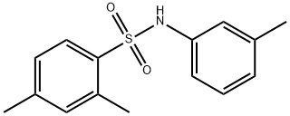 2,4-dimethyl-N-(3-methylphenyl)benzenesulfonamide Struktur