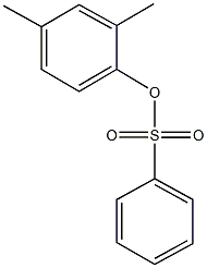 2,4-dimethylphenyl benzenesulfonate Struktur