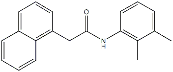 N-(2,3-dimethylphenyl)-2-(1-naphthyl)acetamide Struktur