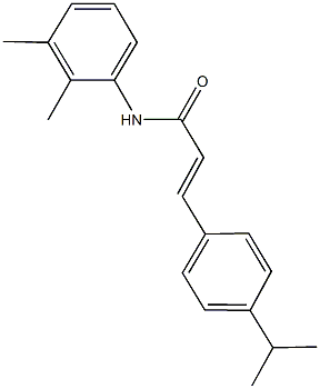 N-(2,3-dimethylphenyl)-3-(4-isopropylphenyl)acrylamide Struktur