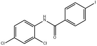 N-(2,4-dichlorophenyl)-4-iodobenzamide Struktur