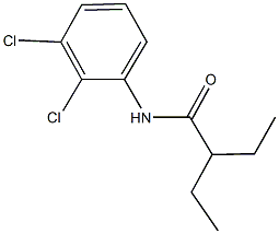 N-(2,3-dichlorophenyl)-2-ethylbutanamide Struktur