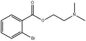 2-(dimethylamino)ethyl 2-bromobenzoate Struktur