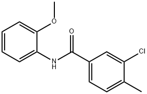 3-chloro-N-(2-methoxyphenyl)-4-methylbenzamide Struktur