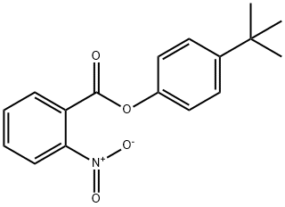 4-tert-butylphenyl 2-nitrobenzoate Struktur