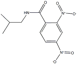 2,4-dinitro-N-isobutylbenzamide Struktur