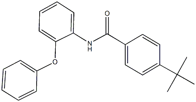 4-tert-butyl-N-(2-phenoxyphenyl)benzamide Struktur