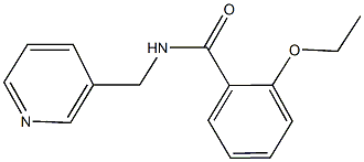 2-ethoxy-N-(3-pyridinylmethyl)benzamide Struktur