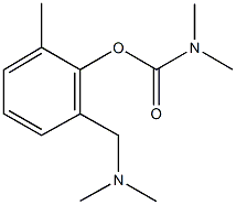 2-[(dimethylamino)methyl]-6-methylphenyl dimethylcarbamate Struktur