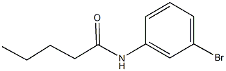 N-(3-bromophenyl)pentanamide Struktur