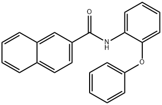 N-(2-phenoxyphenyl)-2-naphthamide Struktur