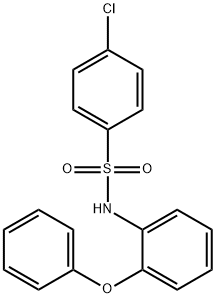 4-chloro-N-(2-phenoxyphenyl)benzenesulfonamide Struktur