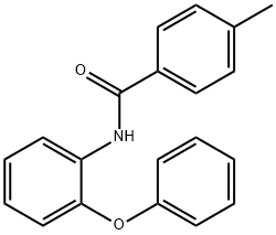 4-methyl-N-(2-phenoxyphenyl)benzamide Struktur