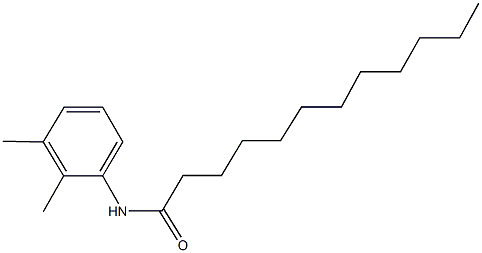 N-(2,3-dimethylphenyl)dodecanamide Struktur