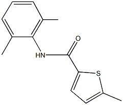 N-(2,6-dimethylphenyl)-5-methylthiophene-2-carboxamide Struktur