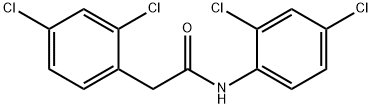 N,2-bis(2,4-dichlorophenyl)acetamide Struktur