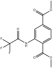 dimethyl 2-[(trifluoroacetyl)amino]terephthalate Struktur