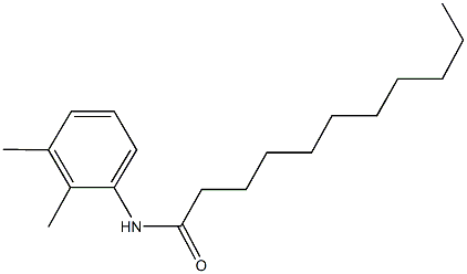 N-(2,3-dimethylphenyl)undecanamide Struktur