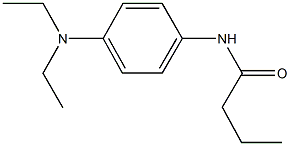 N-[4-(diethylamino)phenyl]butanamide Struktur