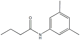 N-(3,5-dimethylphenyl)butanamide Struktur