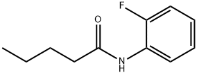 N-(2-fluorophenyl)pentanamide Struktur