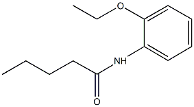 N-(2-ethoxyphenyl)pentanamide Struktur