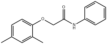 2-(2,4-dimethylphenoxy)-N-phenylacetamide Struktur