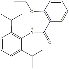 N-(2,6-diisopropylphenyl)-2-ethoxybenzamide Struktur