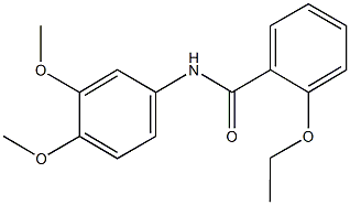 N-(3,4-dimethoxyphenyl)-2-ethoxybenzamide Struktur