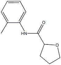 N-(2-methylphenyl)tetrahydro-2-furancarboxamide Struktur