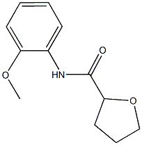 N-(2-methoxyphenyl)tetrahydro-2-furancarboxamide Struktur