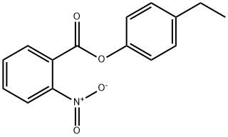 4-ethylphenyl 2-nitrobenzoate Struktur