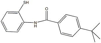 4-tert-butyl-N-(2-sulfanylphenyl)benzamide Struktur