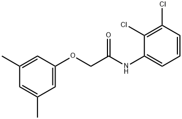 N-(2,3-dichlorophenyl)-2-(3,5-dimethylphenoxy)acetamide Struktur