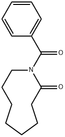 1-benzoyl-2-azonanone Struktur