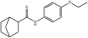 N-(4-ethoxyphenyl)bicyclo[2.2.1]heptane-2-carboxamide Struktur