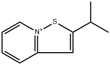 2-isopropylisothiazolo[2,3-a]pyridin-8-ium Struktur