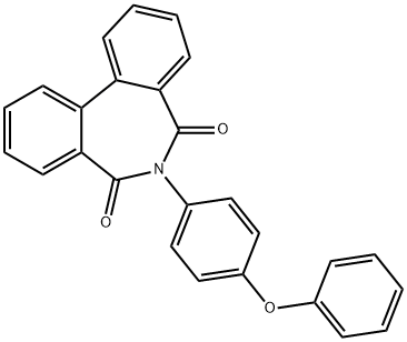 6-(4-phenoxyphenyl)-5H-dibenzo[c,e]azepine-5,7(6H)-dione|