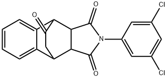 11-(3,5-dichlorophenyl)-11-azatetracyclo[6.5.2.0~2,7~.0~9,13~]pentadeca-2,4,6-triene-10,12,14-trione Struktur