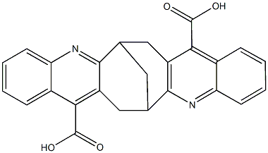 3,15-diazahexacyclo[11.11.1.0~2,11~.0~4,9~.0~14,23~.0~16,21~]pentacosa-2,4,6,8,10,14(23),15,17,19,21-decaene-10,22-dicarboxylic acid Struktur