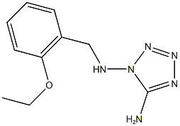 N-(5-amino-1H-tetraazol-1-yl)-N-(2-ethoxybenzyl)amine Struktur