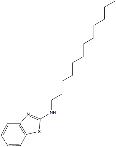 N-dodecyl-1,3-benzothiazol-2-amine Struktur