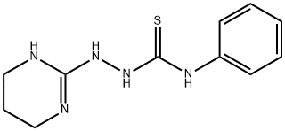 N-phenyl-2-(1,4,5,6-tetrahydro-2-pyrimidinyl)hydrazinecarbothioamide Struktur