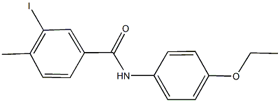 N-(4-ethoxyphenyl)-3-iodo-4-methylbenzamide Struktur