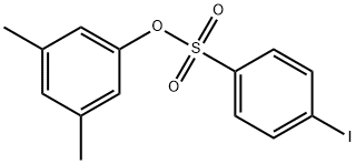 3,5-dimethylphenyl 4-iodobenzenesulfonate Struktur