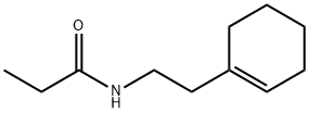 N-[2-(1-cyclohexen-1-yl)ethyl]propanamide Struktur