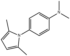 4-(2,5-dimethyl-1H-pyrrol-1-yl)-N,N-dimethylaniline Struktur