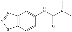 N'-(1,2,3-benzothiadiazol-5-yl)-N,N-dimethylurea Struktur